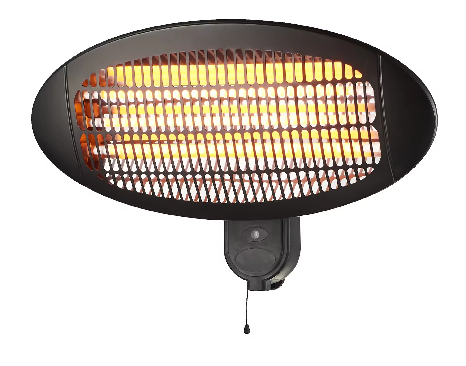 High ceiling factory radiator