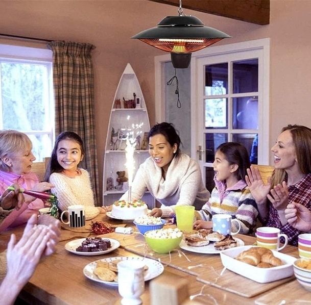 Electric patio heater waterproof